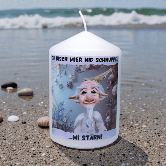 Magische Kerze : Du bisch mier nid Schnuppe...mi Stärn! - verzauberte - sternenwesen.de | Magische Welten entdecken