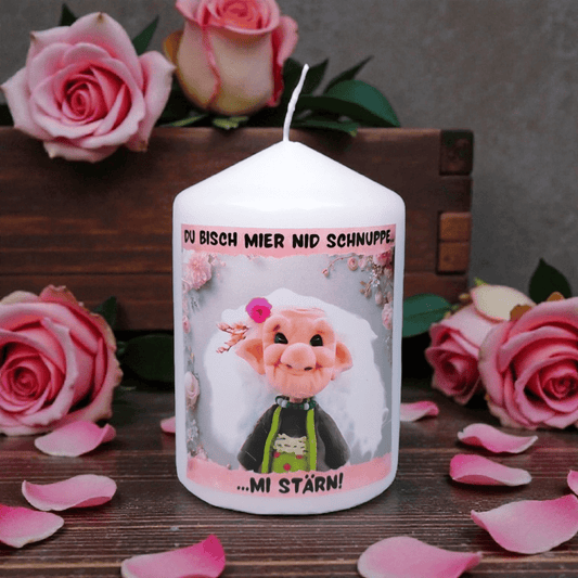 Magische Kerze : Du bisch mier nid Schnuppe...mi Stärn! - verzauberte - sternenwesen.de | Magische Welten entdecken