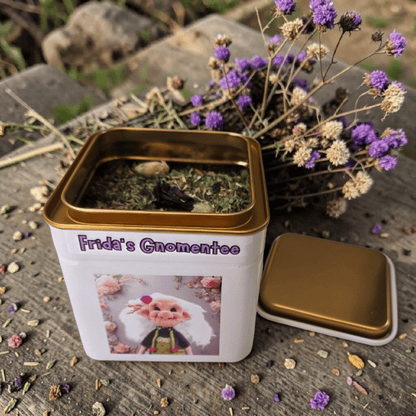 Fridas Gnomen Tee, Klarer Kopf Teemischung (100g) - verzauberte - sternenwesen.de | Magische Welten entdecken